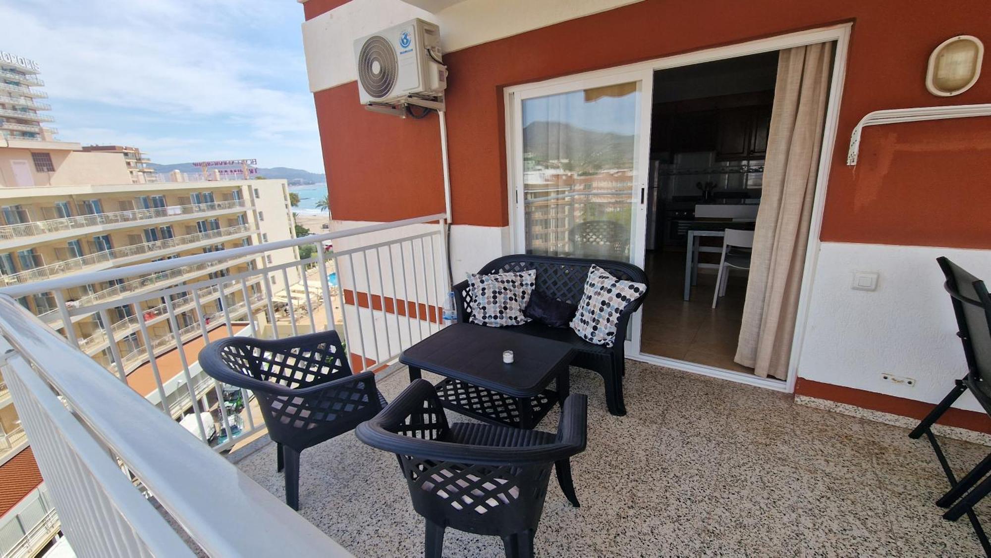 Apartamento De 1 Habitacion Frente Al Mar Y Con Piscina Benicàssim Exterior foto