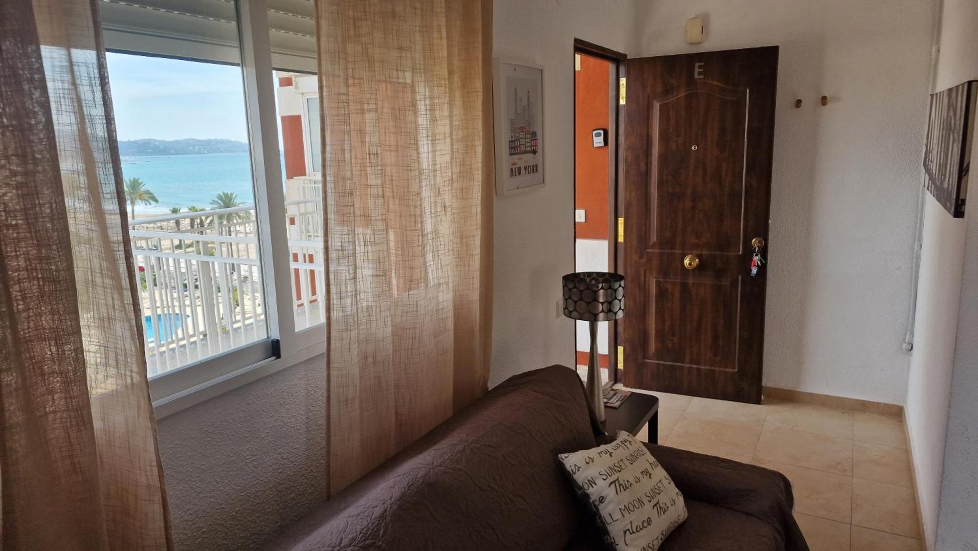 Apartamento De 1 Habitacion Frente Al Mar Y Con Piscina Benicàssim Exterior foto