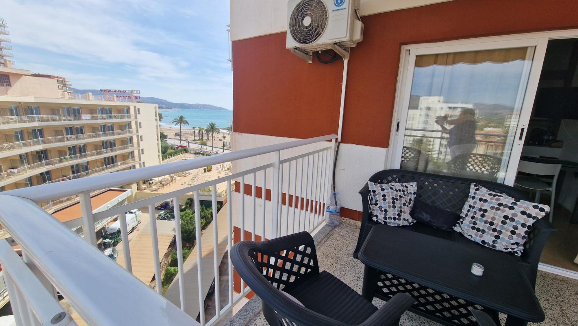 Apartamento De 1 Habitacion Frente Al Mar Y Con Piscina Benicàssim Exterior foto